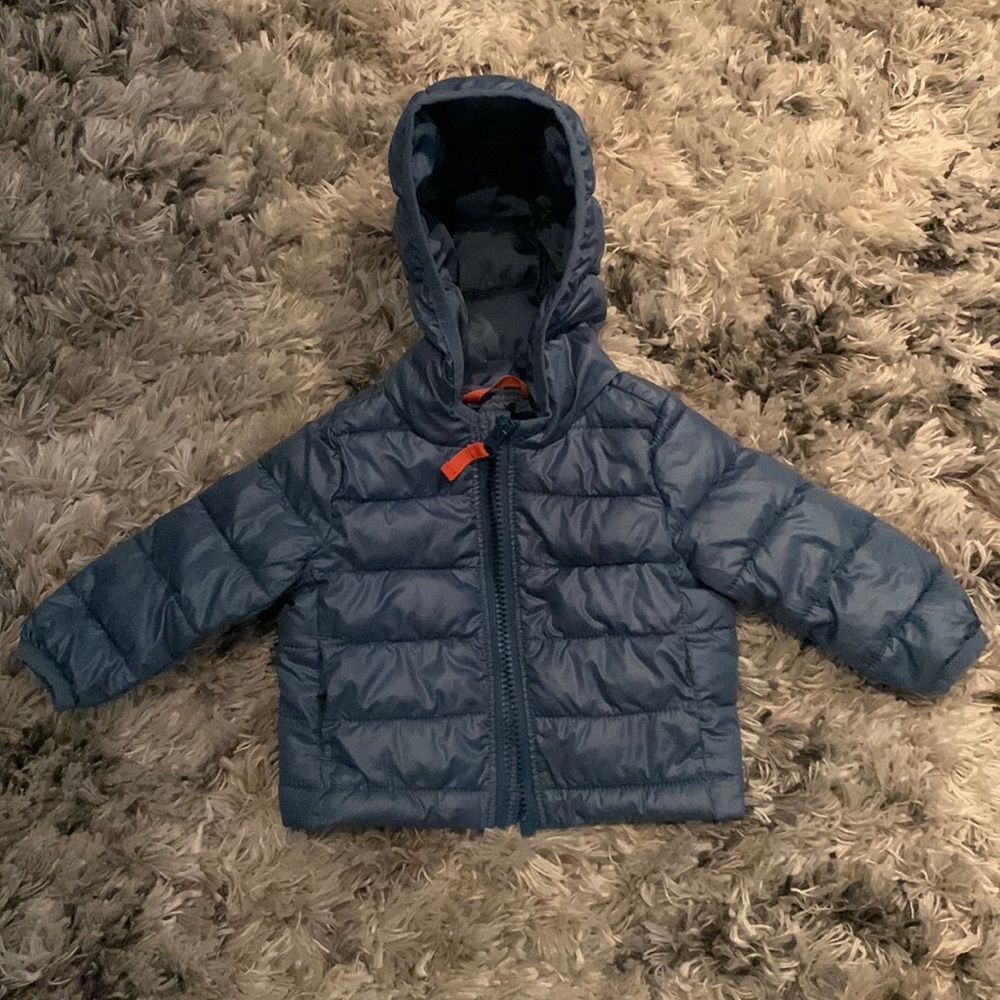 Primary Baby lightweight puffer jacket - Color
Slate blue